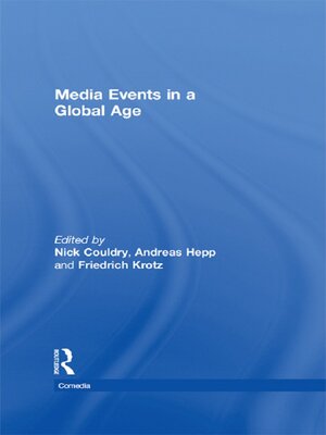 cover image of Media Events in a Global Age